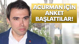 Acurman için anket başlattılar!